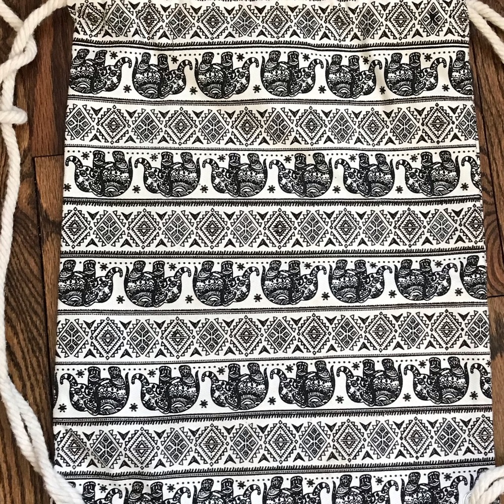 Elephant Drawstring Backpack - image 2